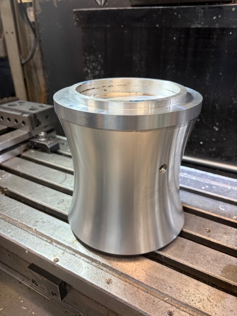 Large machined part